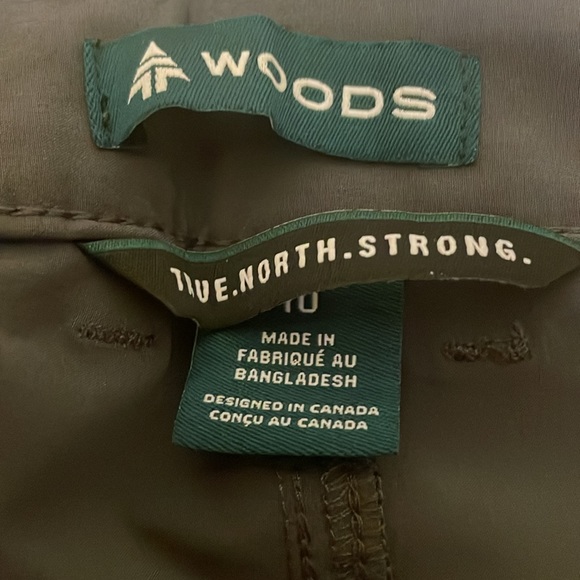 🩶WOODS True Morth Strong women’s Size 10 conversion pants - Picture 5 of 5
